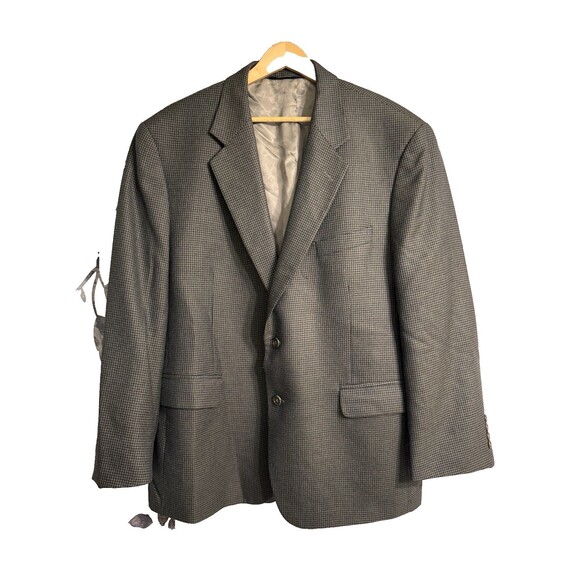 Brooks Brothers Other - Brooks Brothers 346 Blazer Mens 44 Short Plaid Wool Sport Coat Classic Jacket